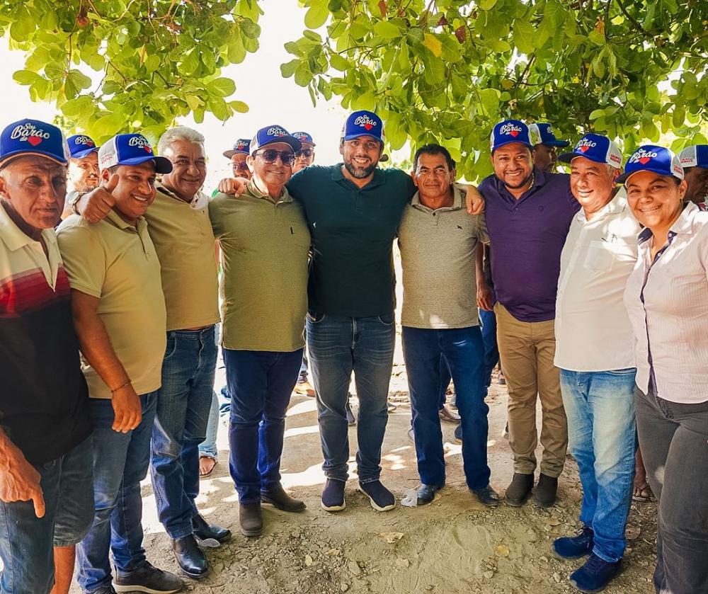 Deputado Hemeterio Weba visita Barão de Grajaú a convite de Gleydson Resende e participa de encontro com lideranças