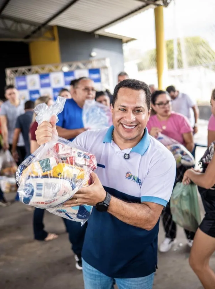 O Prefeito Gleydson Resende leva amor e esperança as famílias mais carentes de Barão de Grajaú