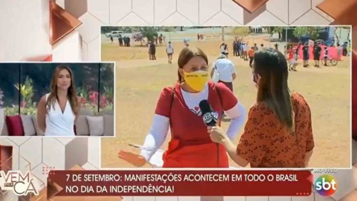 Mulher grita 